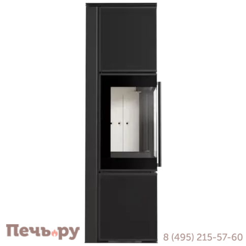 Печь камин Kratki Pro TORA/M черная, с доводчиком фото 9
