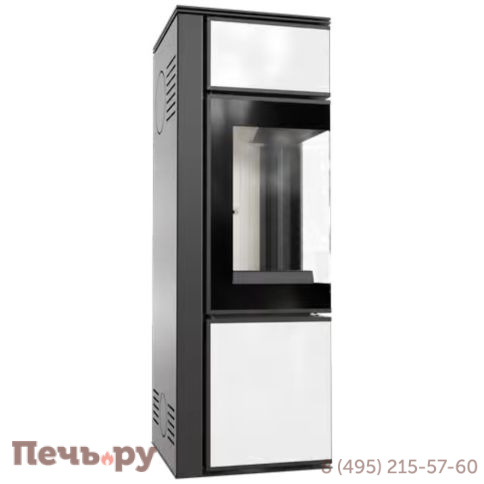 Печь камин Kratki Pro TORA/S Белый фото 5