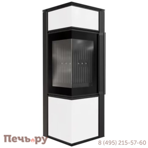 Печь камин Kratki Pro TORA/S Белый фото 9