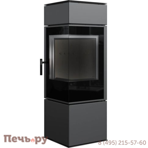 Печь камин Kratki Thor 8 Termotec Black фото 3
