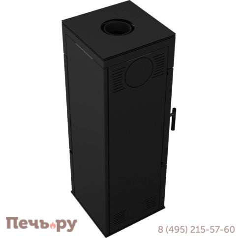 Печь камин Kratki Thor 8 Termotec Black фото 6