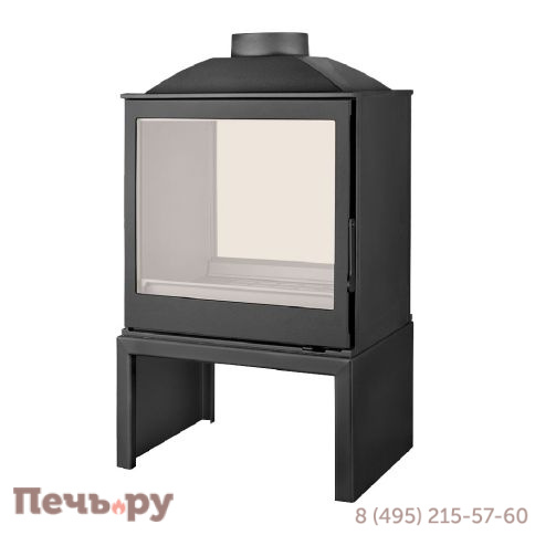 Печь-камин Liseo Castiron LCI 5 GDF Stove, двусторонняя фото
