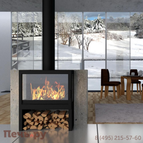 Печь камин Liseo L71 CH фото 3