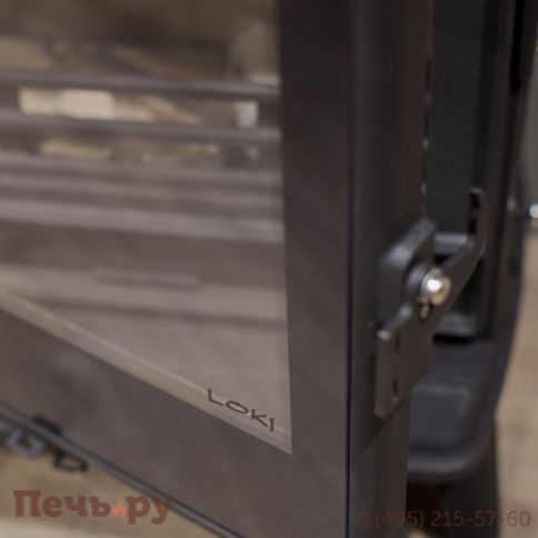 Печь камин Loki Black фото 6