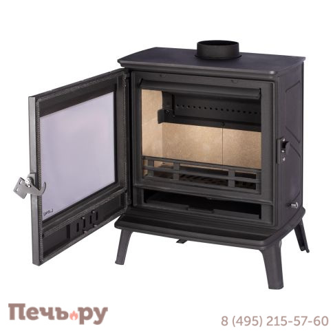 Печь камин Loki Black фото 7