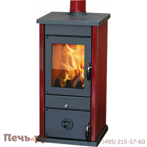 Печь-камин MBS Vesta Eco Bordo фото 4