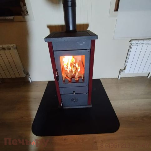 Печь-камин MBS Vesta Eco Bordo фото 5