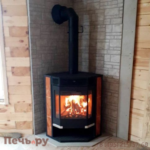 Печь-камин Мета Амур 12  (без плиты) фото 3