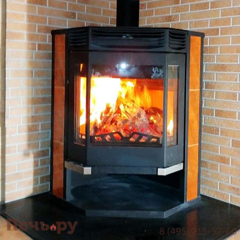 Печь-камин Мета Амур 12  (без плиты) фото 6