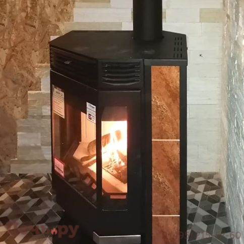 Печь-камин Мета Амур 12  (без плиты) фото 7