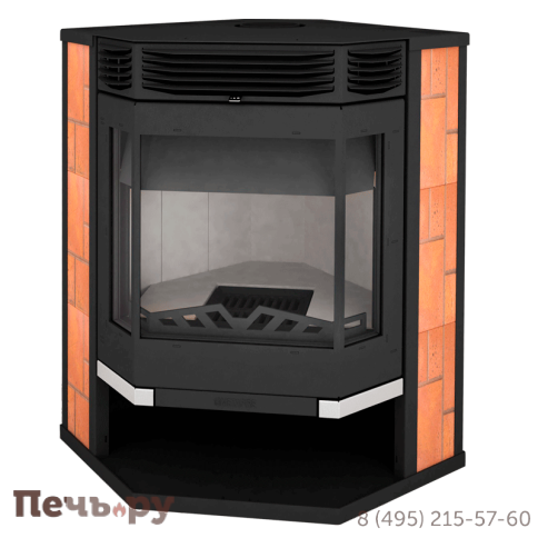 Печь-камин Мета Амур 12  (без плиты) фото