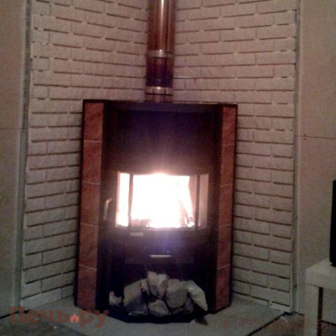 Печь-камин Мета Амур  (без плиты) фото 6