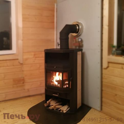 Печь-камин Мета Ангара Аква  (без плиты) фото 3