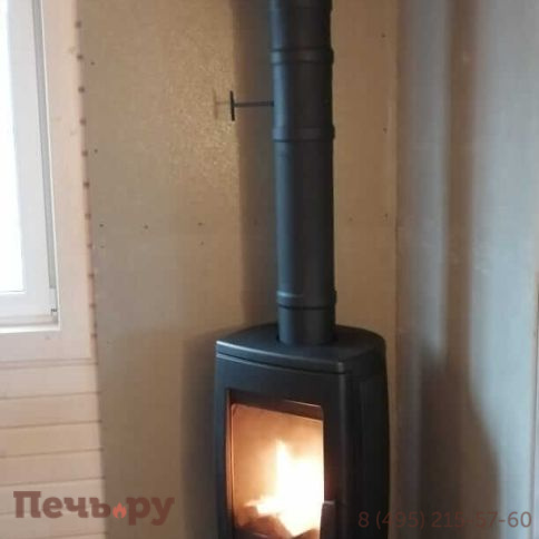 Печь камин Plamen Aria, черная фото 11