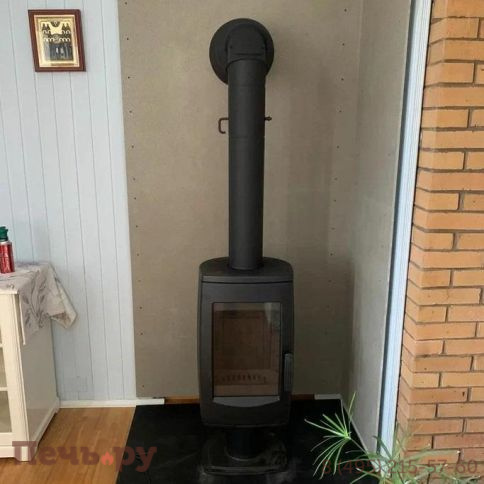 Печь камин Plamen Aria, черная фото 10