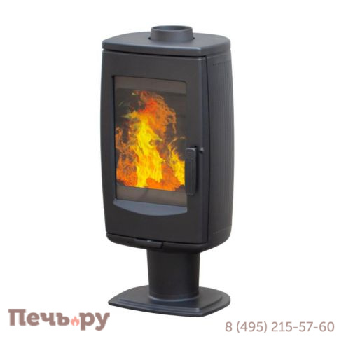 Печь камин Plamen Aria, черная фото