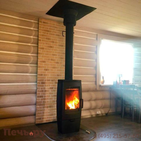 Печь камин Plamen Gala, черная фото 11