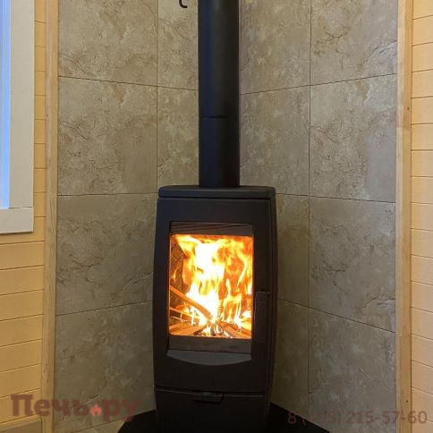 Печь камин Plamen Gala, черная фото 13