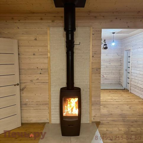 Печь камин Plamen Gala, черная фото 15