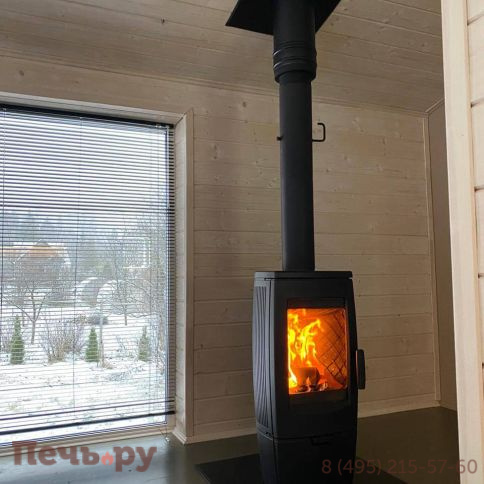 Печь камин Plamen Gala, черная фото 8