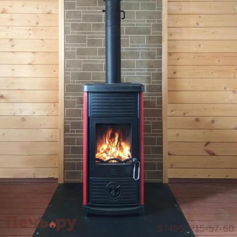 Печь камин Plamen Maestral N красная фото 3