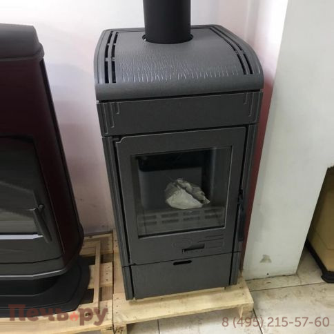 Печь камин Plamen Vesta, красная фото 3