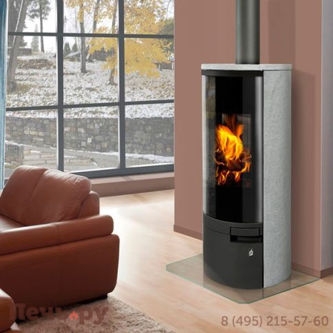 Печь камин Romotop Belorado камень фото 3