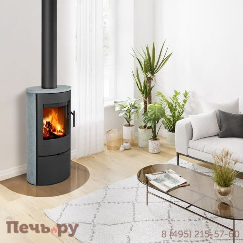 Печь камин Romotop Evora 02 камень фото 4