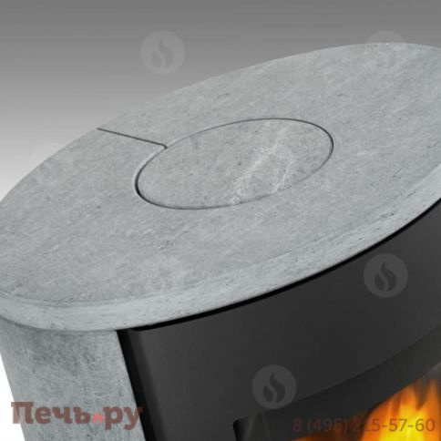 Печь камин Romotop Evora 02 камень фото 5