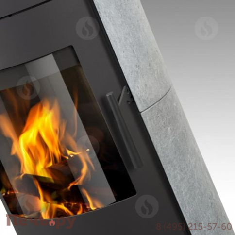 Печь камин Romotop Evora Akum 02 камень фото 4