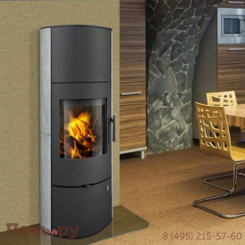 Печь камин Romotop Evora Akum 02 камень фото