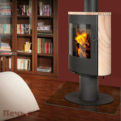 Печь камин Romotop Evora T 07 песчаник фото