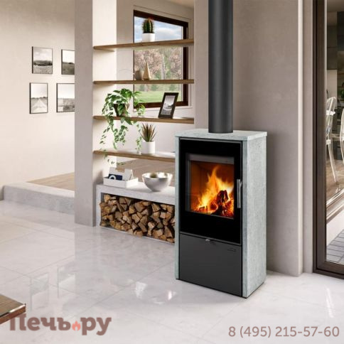 Печь камин Romotop Laredo F камень фото 3