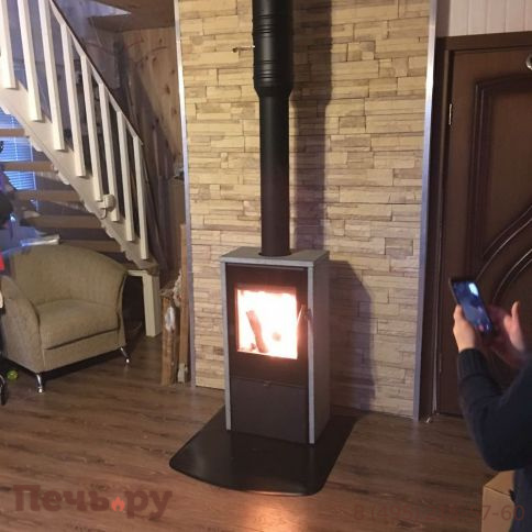 Печь камин Romotop Laredo F камень фото 5