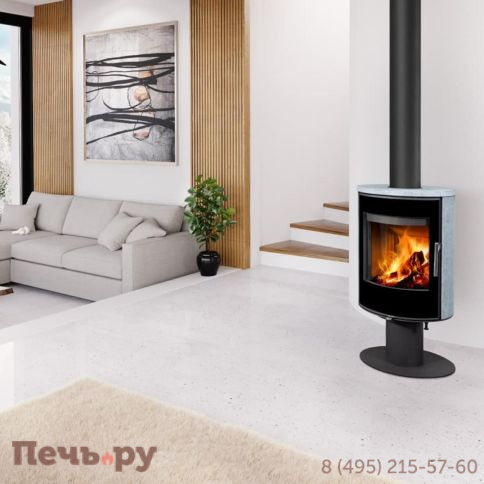 Печь камин Romotop Laredo T камень фото 3