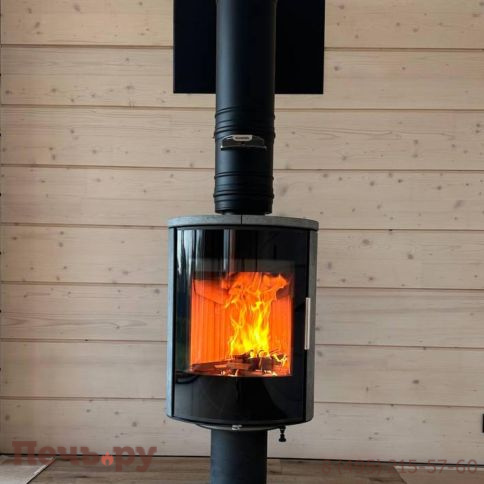 Печь камин Romotop Laredo T камень фото 4