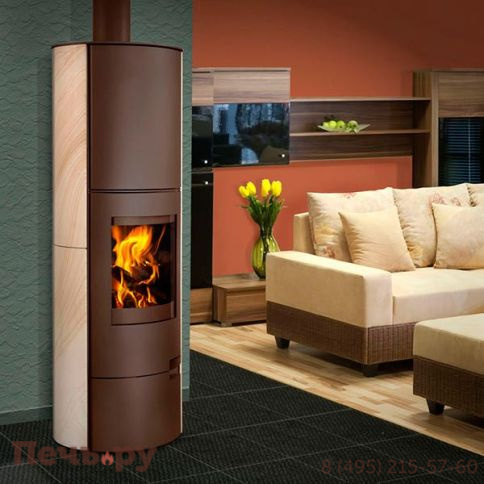 Печь камин Romotop Lugo 04 Akum песчаник фото