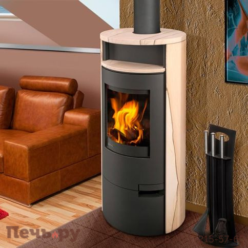 Печь камин Romotop Lugo 04 песчаник фото 4