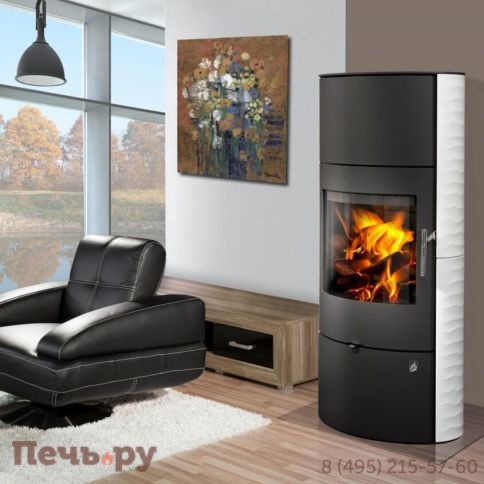 Печь камин Romotop Ovalis Akum керамика фото 4