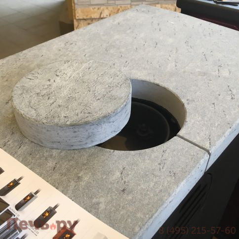 Печь камин Romotop Riano камень фото 5