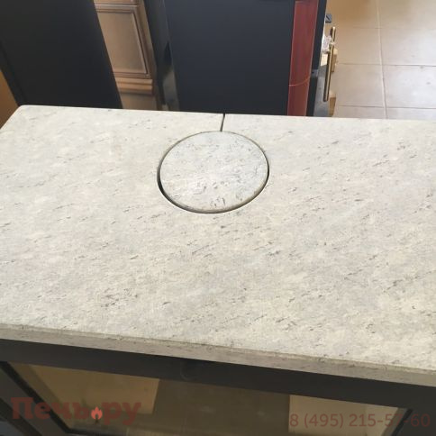 Печь камин Romotop Riano камень фото 7