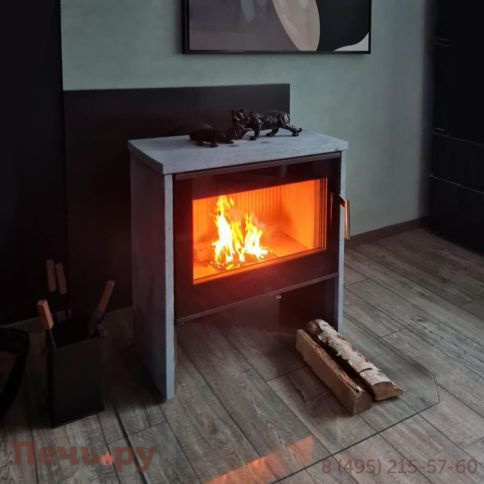 Печь камин Romotop Riano N 03 камень фото 5