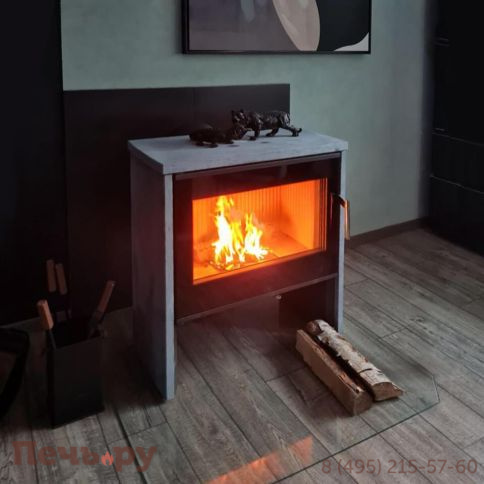 Печь камин Romotop Riano N 03 камень фото 6