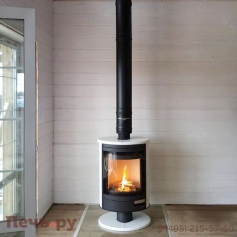 Печь камин Romotop Stromboli N 02 поворотный, керамика фото 15