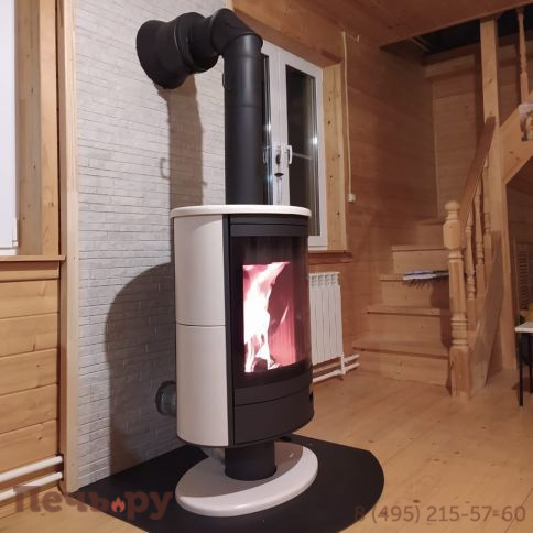 Печь камин Romotop Stromboli N 02 поворотный, керамика фото 22