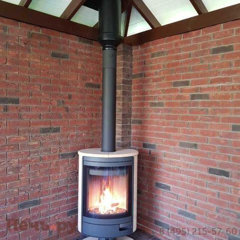 Печь камин Romotop Stromboli N 02 поворотный, керамика фото 5