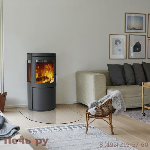 Печь камин Varde Bolton, черный фото 3