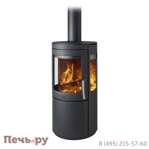 Печь камин Varde Bolton, черный фото 6