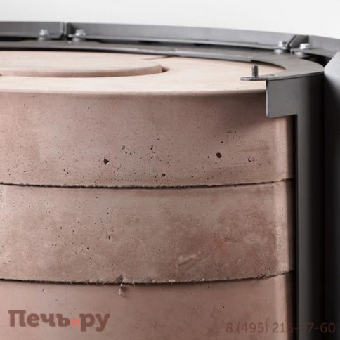 Печь камин Varde Shape 13, черный фото 6