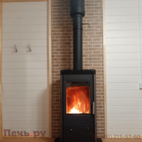 Печь камин Varde Vision 11, черный фото 3